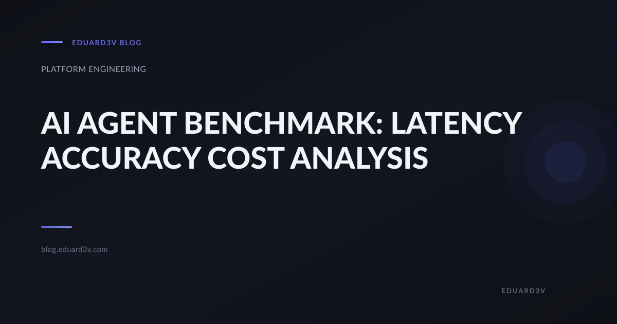 How I Actually Benchmark AI Agents (And Why Most Benchmarks Are Useless)